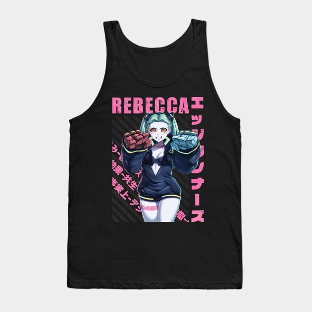 Cyberpunk: Edgerunners - Rebecca #02 Tank Top by Recup-Tout